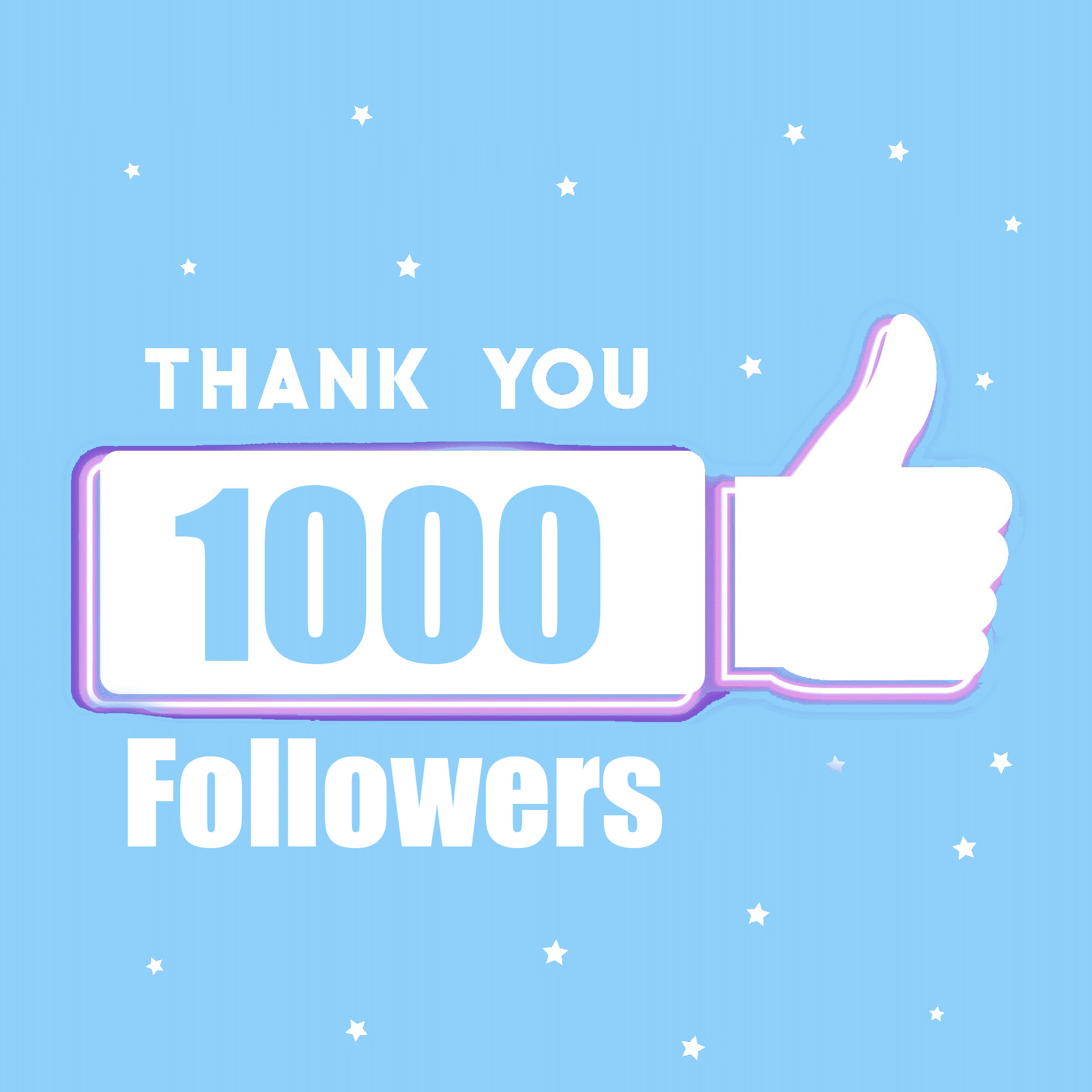 1000 Twitter Followers